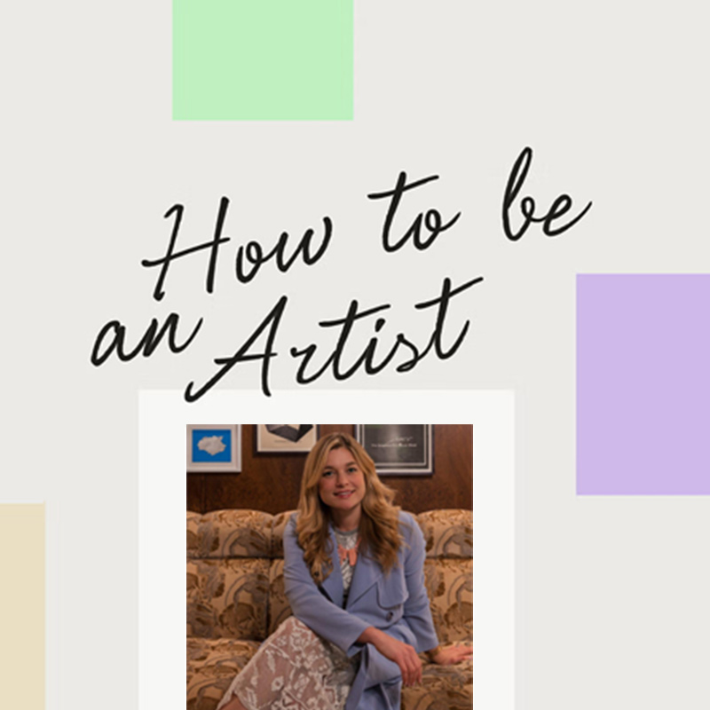 how to be an artist